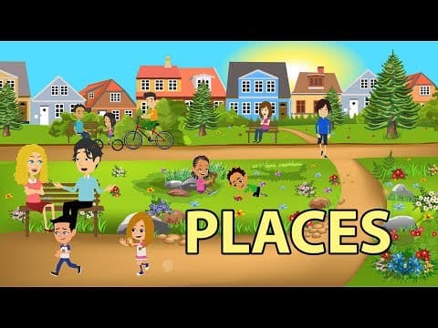Thumbnail for Places Vocabulary in English by Easy English