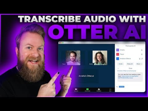 Thumbnail for How To Use Otter AI To Transcribe Audio - Features and Overview by Elegant Themes