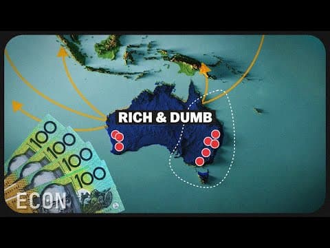 Thumbnail for How Australia's Economy Got Rich and Is Getting Dumber | Economy of Australia | Econ by Econ