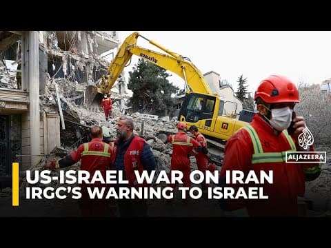 Thumbnail for Iran’s IRGC threatens to hit Israel ‘without restraint’ if it targets civilians in Lebanon, Gaza by Al Jazeera English