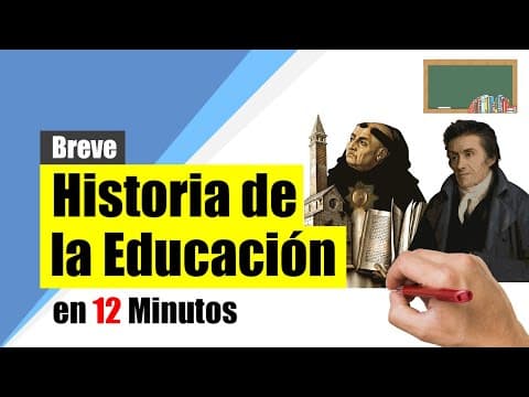 Thumbnail for Historia de la EDUCACIÓN - Resumen | Desde sus orígenes hasta nuestros días. by Cuaderno de Historia