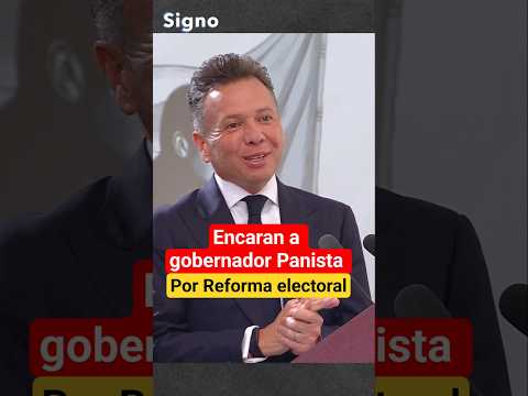 Thumbnail for Cuestionan a Gobernador de MC por la Reforma Electoral frente a Sheinbaum by SignoMx