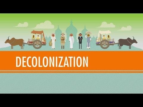 Thumbnail for Decolonization and Nationalism Triumphant: Crash Course World History #40 by CrashCourse