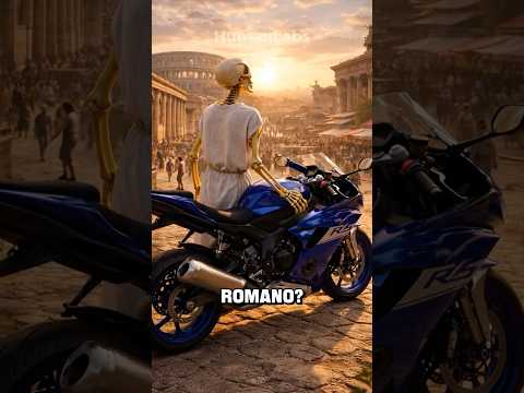 Thumbnail for ¿Qué pasaría si una moto deportiva apareciera en el Imperio Romano? 🤔⚔️🏍️ by Human Labs