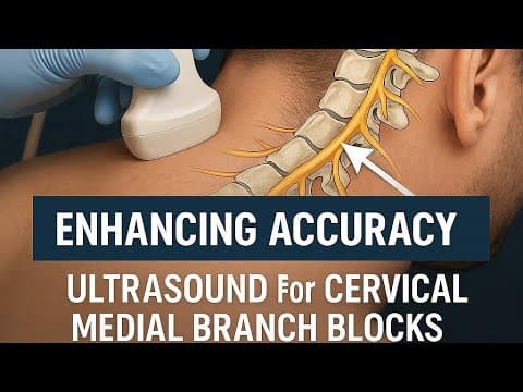 Thumbnail for Enhancing Accuracy: Ultrasound Techniques for Cervical Medial Branch Blocks by Pain Relief Education by Dr. Waleed MD-Ph.D, FIPP,