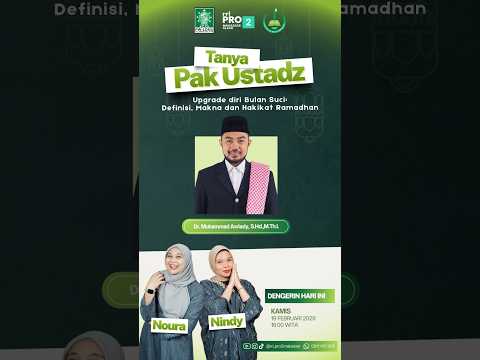 Thumbnail for Puasa Bukan Hanya Menahan Makan, Menahan Lisan Dari Ghibah di Era Digital || Kamis,19 Februari 2026 by Pro 2 RRI Makassar