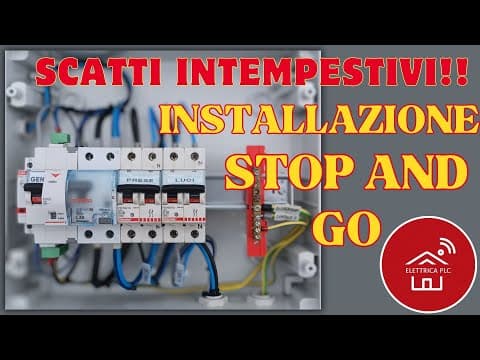 Thumbnail for *25* INSTALLAZIONE SALVAVITA A RIARMO AUTOMATICO STOP AND GO BTICINO F80SG SCATTI INTEMPESTIVI by Stefano Lai Elettrica PLC
