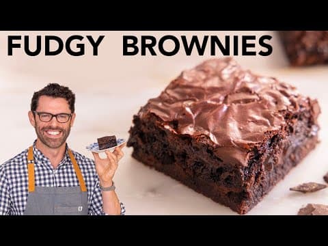 Thumbnail for The BEST Fudgy Brownie Recipe by Preppy Kitchen