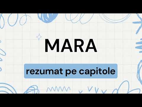 Thumbnail for Mara rezumat pe capitole by Comentarii Bac