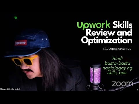 Thumbnail for Upwork Skills Review and Optimization by MolongskiTV