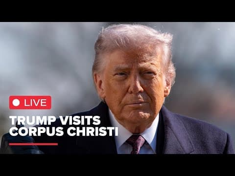 Thumbnail for LIVE: President Trump visits Port of Corpus Christi by KIII 3 News