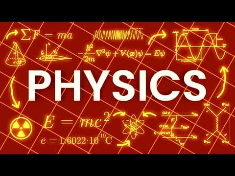Thumbnail for ALL OF PHYSICS explained in 14 Minutes by Wacky Science