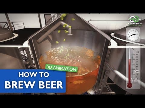 Thumbnail for Beer Brewing Process - 3D Animation "The art of brewing" by EXPLANATION-AVENUE - 3D Animations by Oliver Ende