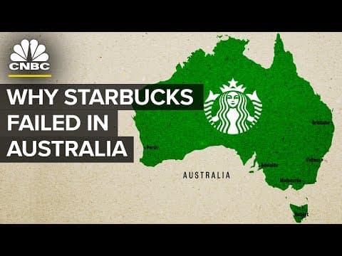 Thumbnail for Why Starbucks Failed In Australia by CNBC