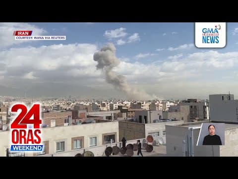 Thumbnail for US, Israel strike Iran | 24 Oras Weekend by GMA Integrated News