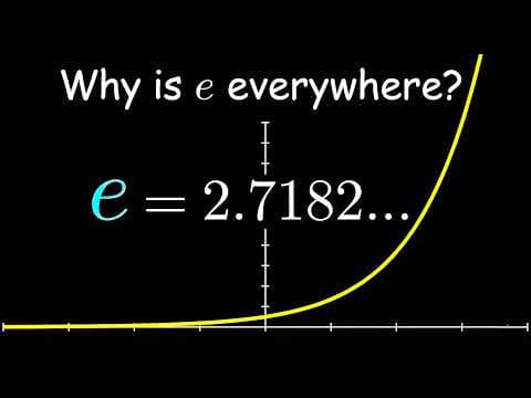 Thumbnail for Why Is Euler’s Number 𝑒 So Special? by STEM in Motion by Gaurav