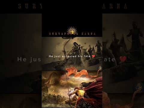 Thumbnail for He is strong,but he is tired ๐ฅนโค๏ธโ๐ฉน#mahabharata#karna#suryaputra#spiritualconnects. by Spiritual Connects