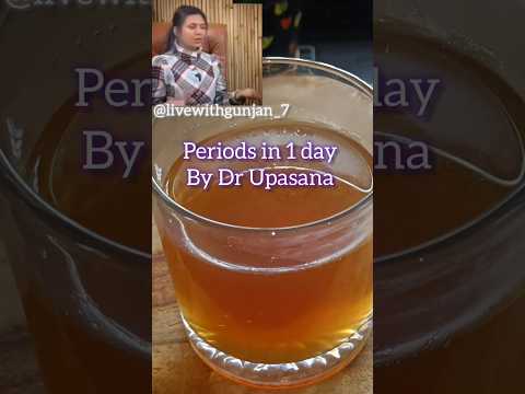 Thumbnail for 1 Din mai 🩸Period by Dr Upasana💯 home remedie #shortsviral #homeremedies #shorts#drupashnavohra by livewithgunjan_7