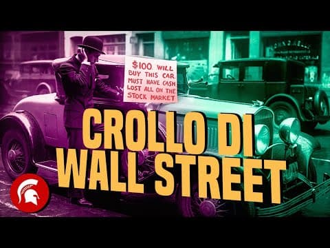 Thumbnail for La CRISI del '29 e il NEW DEAL by La Storia sul Tubo