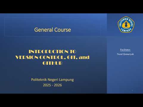 Thumbnail for Lab Sessions 1_Version Control, Git, and GitHub by 2B_Fadillah Akbar