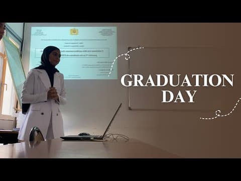 Thumbnail for #Vlog Graduation day 👩🏻🎓 || النهار ديال السوننونس ديالي❤️ by Life as Kaoutar