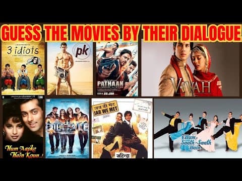 Thumbnail for Guess The Bollywood Movies By Their Dialogue | Movie Quotes Quiz by AZ Quizzes .36k views .2 hour ago