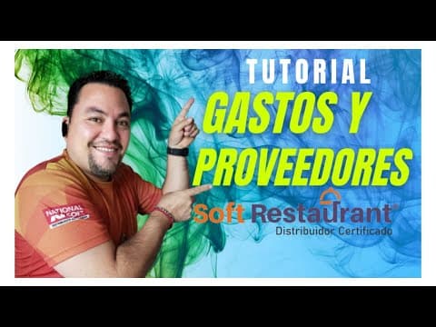 Thumbnail for ✅💰Tutorial control de GASTOS y PROVEEDORES en (SOFT RESTAURANT #10) by Gio Guerrero - Gestión de Restaurantes