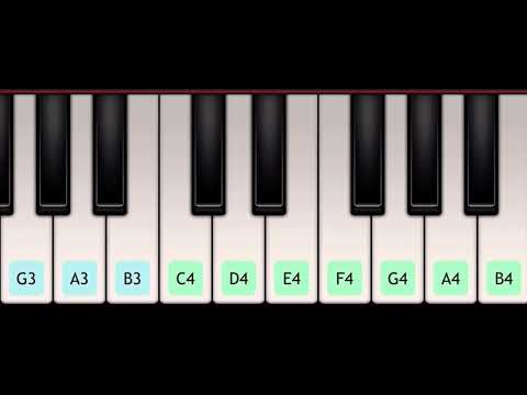Thumbnail for #58 تعليم عزف اغنية مابين بعينك - عبدالمجيد عبدالله | على بيانو الجوال 🎹 by Basim Asuliman - باسم السليمان