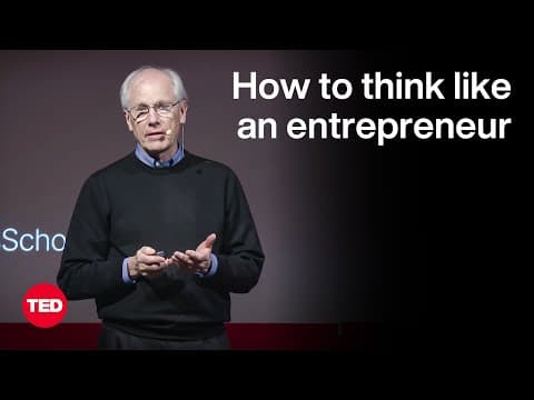Thumbnail for 6 Tips on Being a Successful Entrepreneur | John Mullins | TED by TED