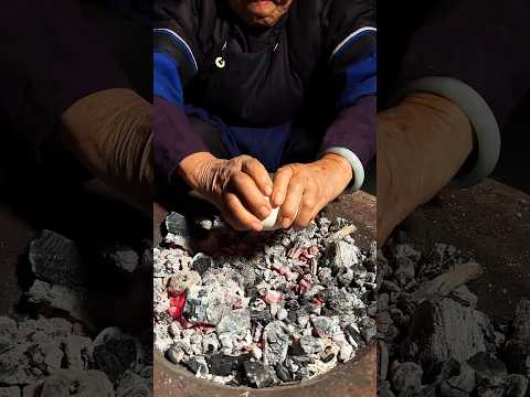 Thumbnail for Egg Cooked on Hot Charcoal #shorts by koenji