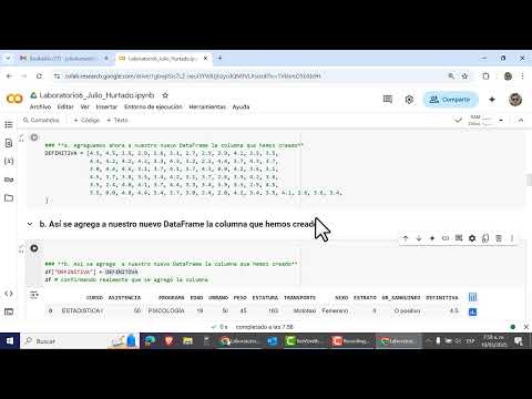 Thumbnail for Laboratorio 6 Estadistica con Colab Parte 1 by Julio Hurtado