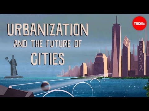 Thumbnail for Urbanization and the future of cities - Vance Kite by TED-Ed