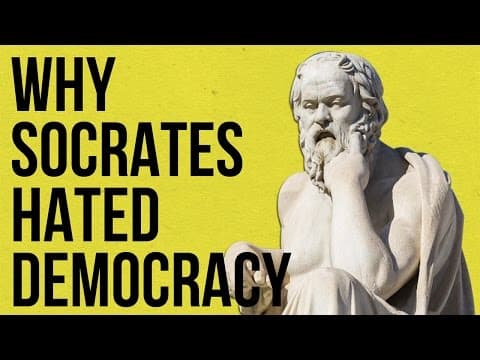 Thumbnail for Why Socrates Hated Democracy by The School of Life