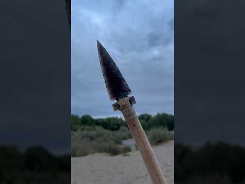 Thumbnail for Making an Obsidian Spear! #survival #handmade #obsidian by Lava Blades