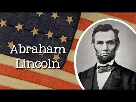 Thumbnail for Biography of Abraham Lincoln for Kids: Meet the American President for Kids - FreeSchool by Free School