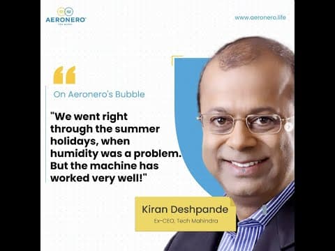 Thumbnail for Aeronero: Beat the Humidity and Stay Comfortable (Kiran Deshpande) by Aeronero