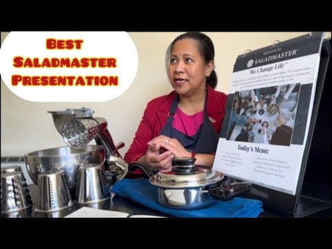 Thumbnail for Best Saladmaster presentation #saladmaster #saladmastercookware ,#saladmasterrecipes by Love Nwenyi’s life hacks and stories