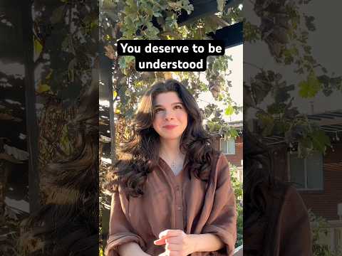 Thumbnail for A skit to show that you deserve to be understood by Lauren Cassidy