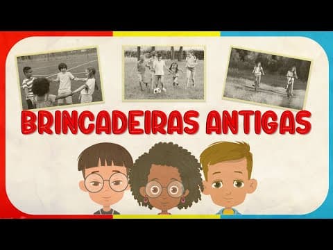 Thumbnail for Brincadeiras antigas - Brinquedos antigos - Vídeo educativo - BNCC: EF01HI05 e EF01GE02 by ALFABRINCA