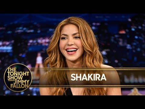 Thumbnail for Shakira Almost Didn't Release "Hips Don't Lie," Talks About Her Massive World Tour (Extended) by The Tonight Show Starring Jimmy Fallon