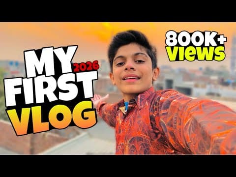 Thumbnail for MY FIRST VLOG | HAPPY NEW YEAR 2026 by Mehry Vlogs