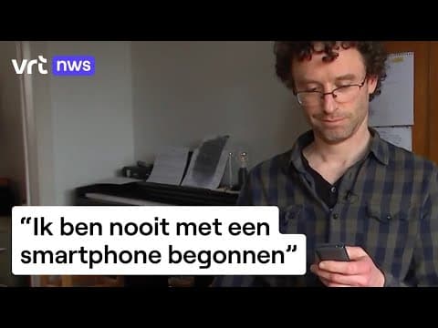 Thumbnail for Een leven zonder smartphone: hoe moeilijk is dat? by VRT NWS