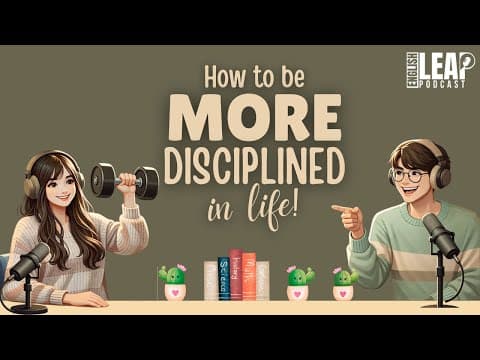 Thumbnail for How To Be More Disciplined | Easy English Podcast for Conversation Practice B1 | Daily Life English by Speak English With Class