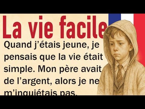 Thumbnail for Learn french with stories. French stories for beginners. La vie facile. by Frenza: learn french