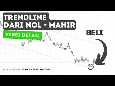 Thumbnail for Teknik trading Simple trendline dari pemula sampai mahir (Detail) by Rizki Aditama | Sekolah Trading