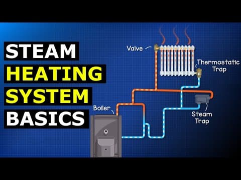 Thumbnail for Steam Heating Systems Basics hvacr by The Engineering Mindset