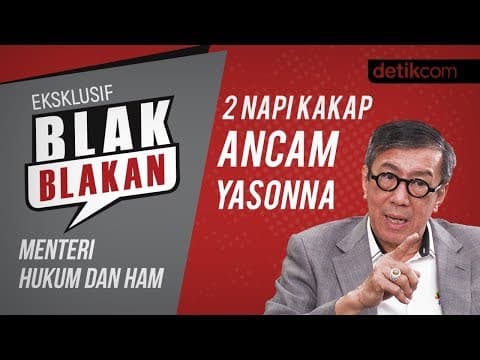 Thumbnail for Geger!! Blak-blakan Menkum HAM: Yasonna Diancam 2 Napi Kakap by detikcom