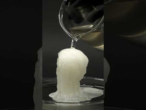 Thumbnail for Using vinegar to grow a weird tower by NileRed