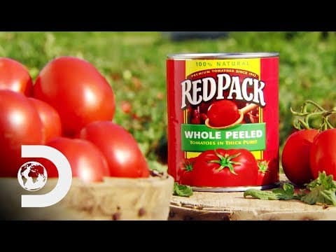 Thumbnail for CANNED TOMATOES | How It's Made by Discovery UK