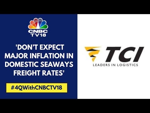 Thumbnail for Shipping Business Is Doing Well & Will Continue To Support Margin: Transport Corporation | CNBC TV18 by CNBC-TV18
